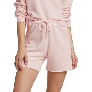 John Elliott Pink Fleece Bermuda Shorts US 4